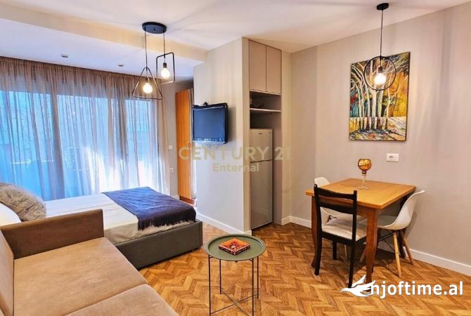 Shtepi me qera Apartament ne Tirane, Garsoniere, Mobilimi E mobiluar, Pagesa 595  Euro.
