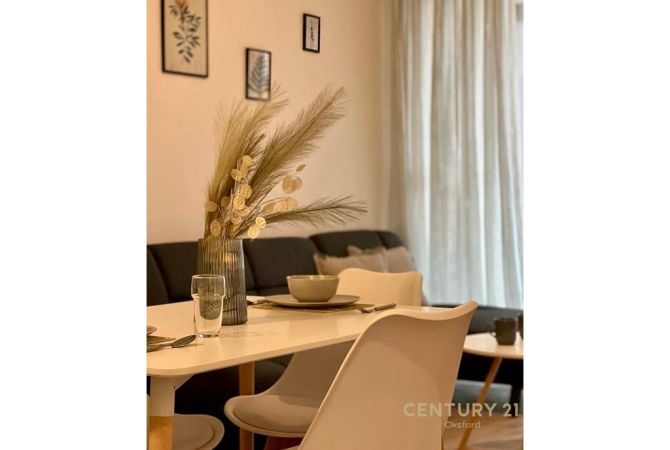 Shtepi me qera Apartament ne Tirane, 1+1, Mobilimi E mobiluar, Pagesa 600  Euro.