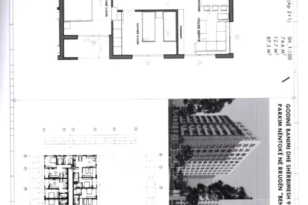 Shtepi ne shitje 2+1 ne Tirane - 135,320 Euro