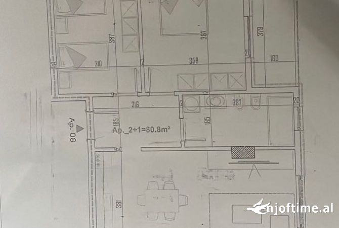 Shtepi ne shitje 2+1 ne Tirane - 72,000 Euro