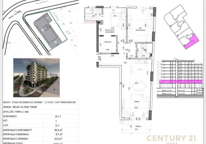 Ambient biznesi me qera 3+1 ne Tirane - 500 Euro