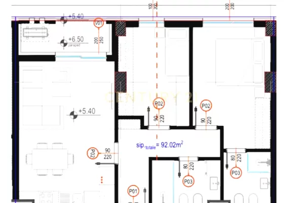 Apartment for sale in Tirana 1+1, Emty