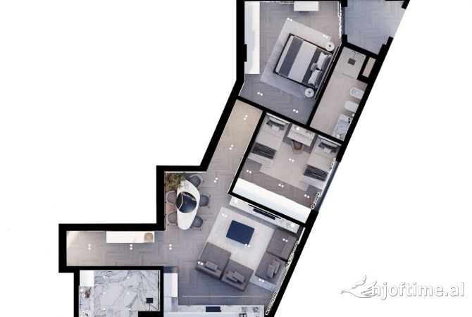 Shtepi ne shitje 2+1 ne Tirane - 268,000 Euro