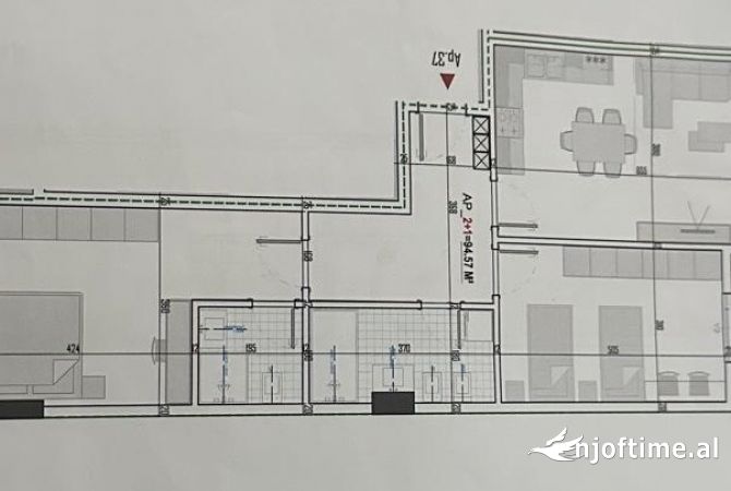 Shtepi ne shitje 2+1 ne Tirane - 105,000 Euro