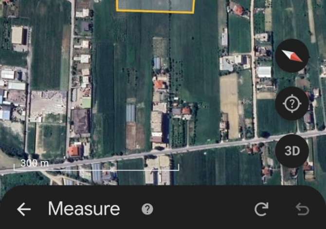Truall ose Toke ne Tirane - 84,000 Euro