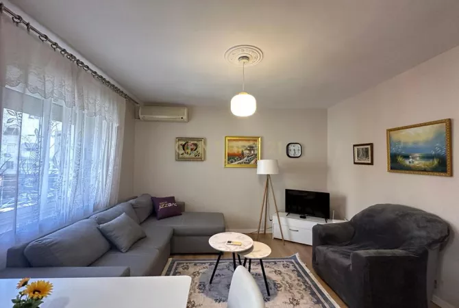Shtepi me qera Apartament ne Tirane, 1+1, Mobilimi E mobiluar, Pagesa 550  Euro.