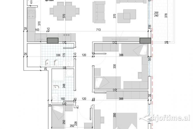 Shtepi ne shitje 3+1 ne Tirane - 91,500 Euro