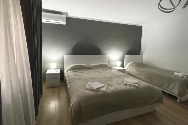 Shtepi me qera Apartament ne Tirane, 1+1, Mobilimi E mobiluar, Pagesa 65,000  Leke.