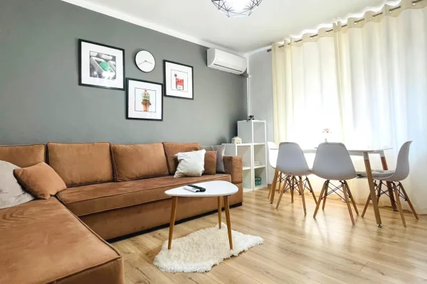 Shtepi me qera Apartament ne Tirane, 1+1, Mobilimi E mobiluar, Pagesa 65,000  Leke.