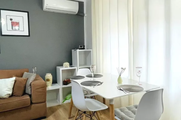 Shtepi me qera Apartament ne Tirane, 1+1, Mobilimi E mobiluar, Pagesa 65,000  Leke.