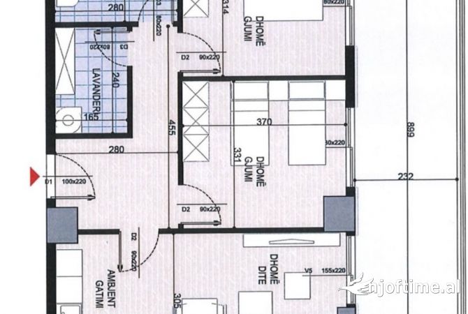 Shtepi ne shitje 2+1 ne Tirane - 150,000 Euro