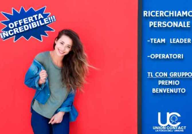 Njoftime Pune OPERATORE/SUPERVISORE