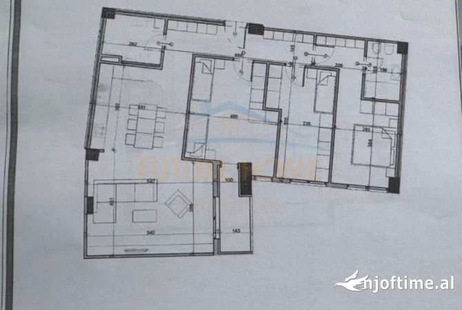 Shitet, Apartament 3+1+2, Paskuqan,  Kompleksi ALUNA .  UNA45876