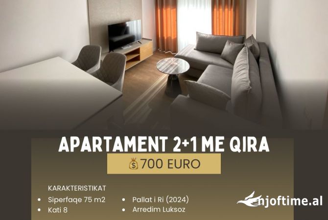 Shtepi me qera 2+1 ne Tirane - 700 Euro