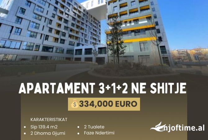 Shtepi ne shitje 3+1 ne Tirane - 334,000 Euro