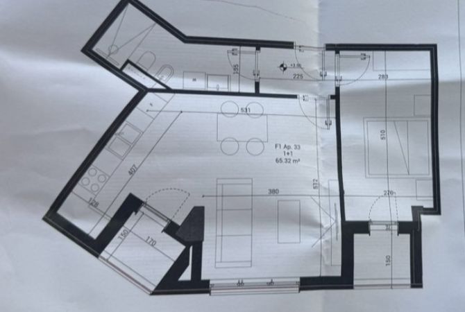 House for Sale 1+1 in Tirana - 160,000 Euro