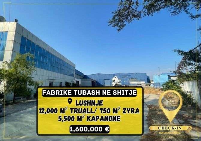 Business Property in Sale 4+1 in Lushnje - 1,600,000 Euro
