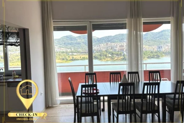 Jepet me qera apartament 2+1+2 me pamje nga Liqeni Artificial