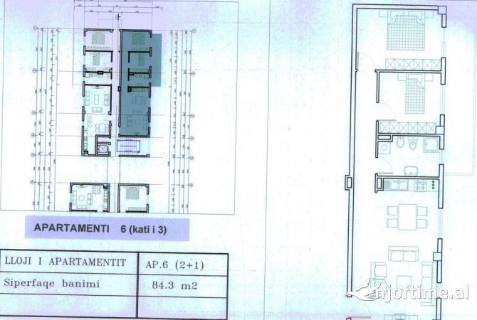 House for Sale 2+1 in Tirana - 175,000 Euro