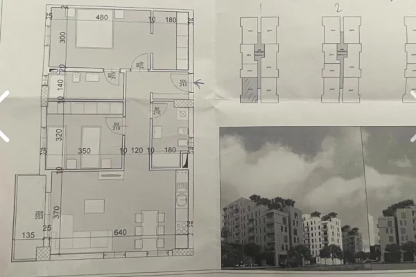 Appartamento in vendita a Tirana 2+1, Arredato