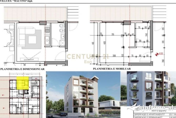 Shtepi ne shitje Garsoniere ne Durres - 38,625 Euro
