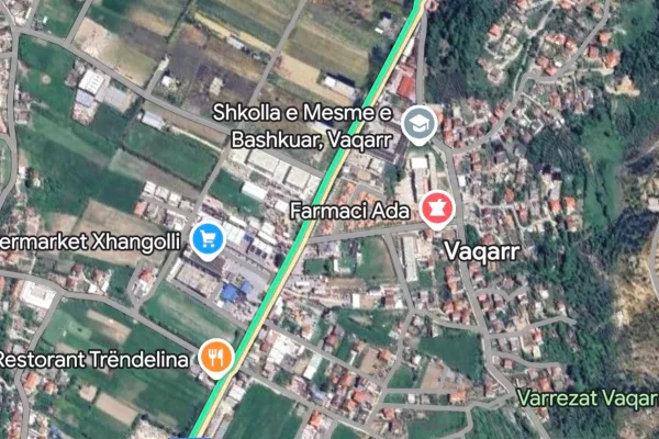Truall ose Toke ne Tirane - 390,000 Euro
