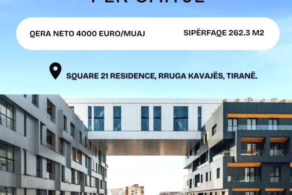 🏢AMBIENT KOMERCIAL PËR SHITJEI SQUARE 21 - RRUGA E KAVAJES, TIRANE‼️