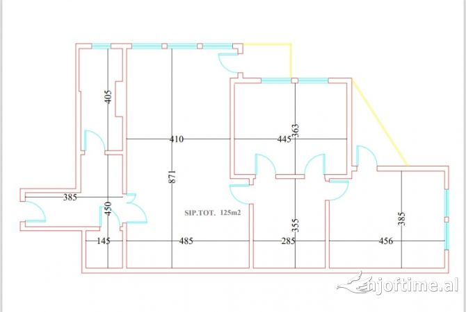 Ambient biznesi me qera 3+1 ne Tirane - 1,300 Euro