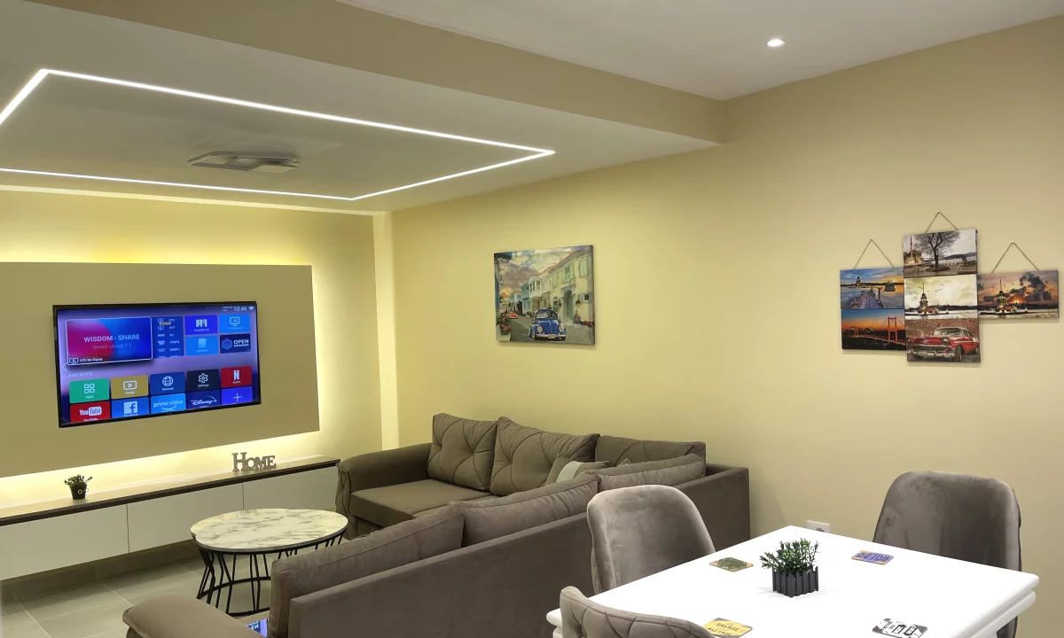 Shtepi me qera Apartament ne Tirane, 1+1, Mobilimi E mobiluar, Pagesa 620  Euro.