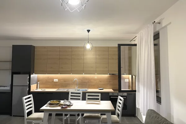 Shtepi me qera Apartament ne Tirane, 1+1, Mobilimi E mobiluar, Pagesa 600  Euro.