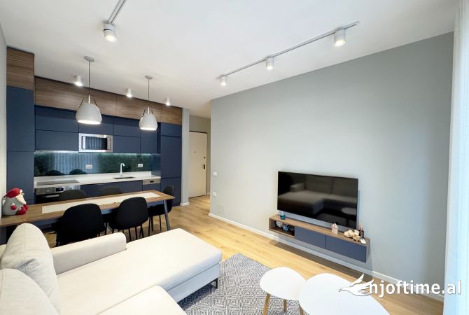 Shtepi ne shitje Apartament ne Tirane, 1+1, Mobilimi E mobiluar, Pagesa 150,000  Euro.