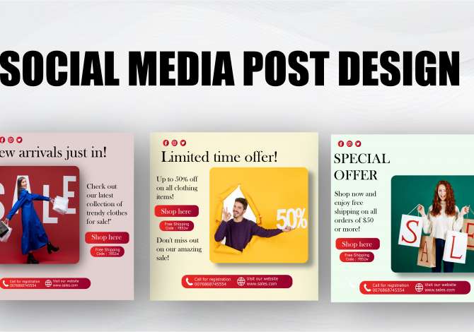 Menaxhere e Rjeteve Sociale:Graphic Designer