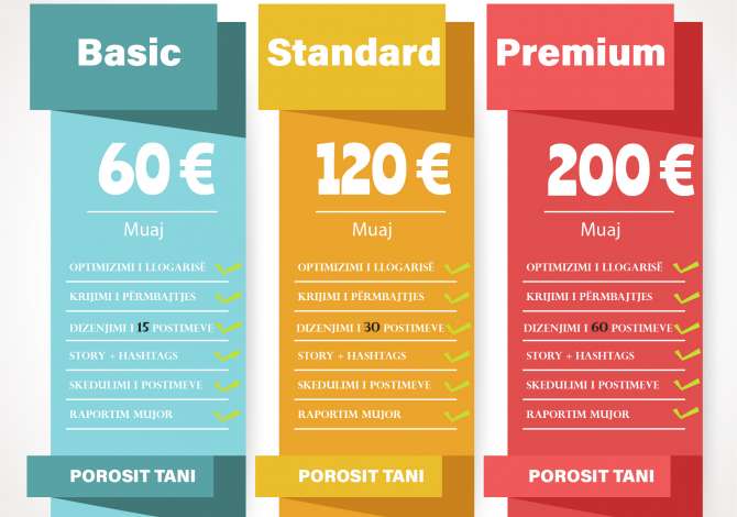 IT and Marketing Services  in Tirana - 600 Euro