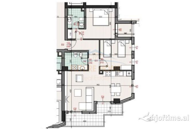 Shtepi ne shitje 2+1 ne Tirane - 167,000 Euro