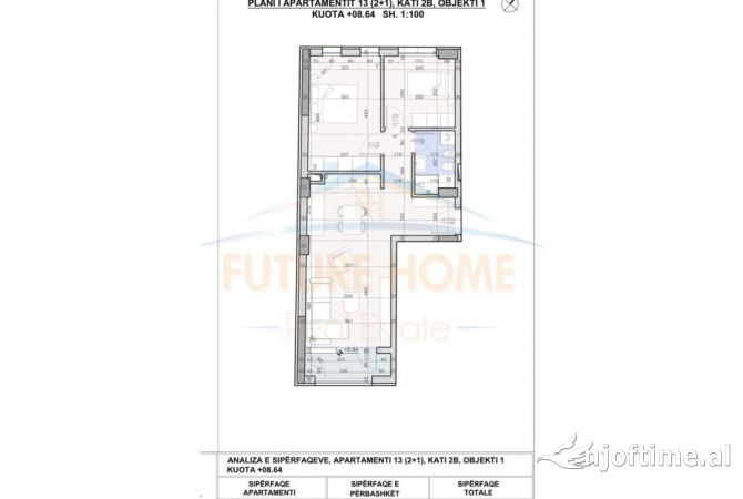 Shtepi ne shitje 2+1 ne Tirane - 132,910 Euro