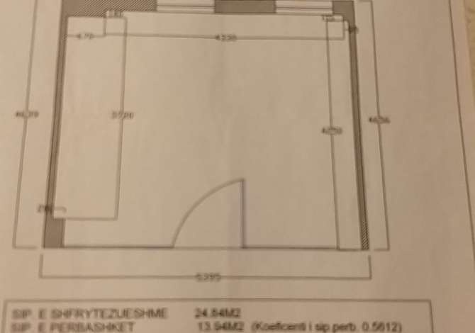 Business Property in Sale 1+1 in Tirana - 85,000 Euro
