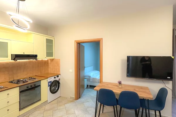 Shtepi me qera Apartament ne Tirane, 1+1, Mobilimi E mobiluar, Pagesa 600  Euro.