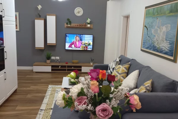 Shtepi me qera Apartament ne Tirane, 1+1, Mobilimi E mobiluar, Pagesa 700  Euro.