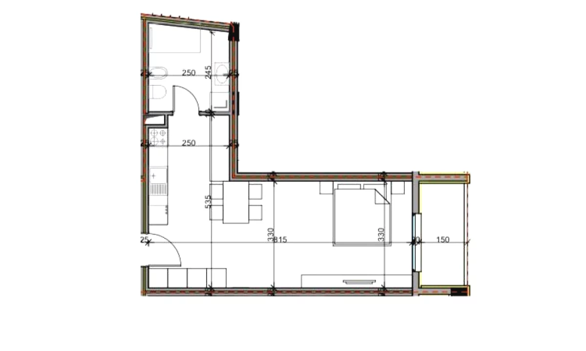 Shtepi ne shitje Apartament ne Tirane, Garsoniere, Mobilimi Bosh, pa mobiluar, Pagesa 72,000  Euro.