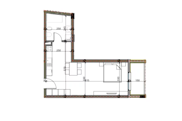 Shitet, Garsoniere, Kompleksi Aluna, Paskuqan - 72,000€ | 58.8 m²