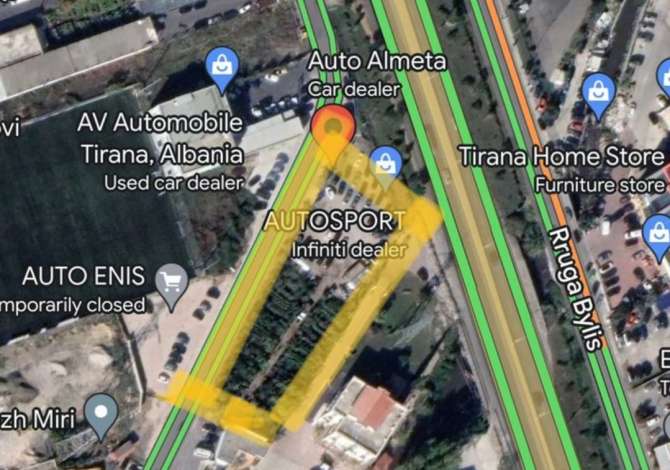 Truall ose Toke ne Tirane - 297,000 Euro