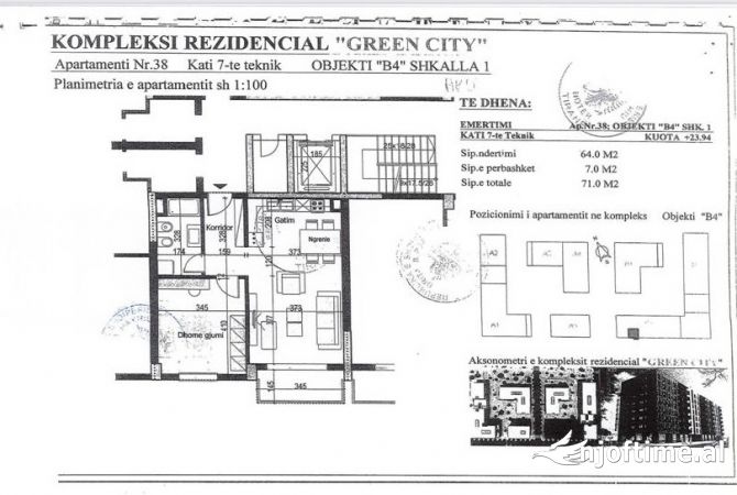 Shtepi ne shitje Apartament ne Tirane, 1+1, Mobilimi E mobiluar, Pagesa 135,000  Euro.