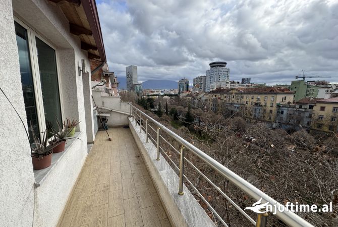 Shtepi me qera Papafingo(kati i catise) ne Tirane, 1+1, Mobilimi E mobiluar, Pagesa 550  Euro.