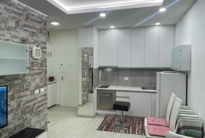 Shtepi me qera Apartament ne Tirane, 1+1, Mobilimi E mobiluar, Pagesa 650  Euro.