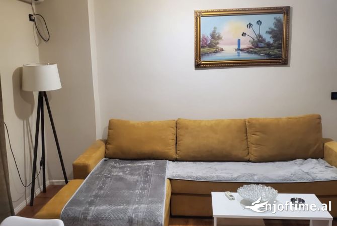 Shtepi me qera Apartament ne Tirane, 1+1, Mobilimi E mobiluar, Pagesa 450  Euro.