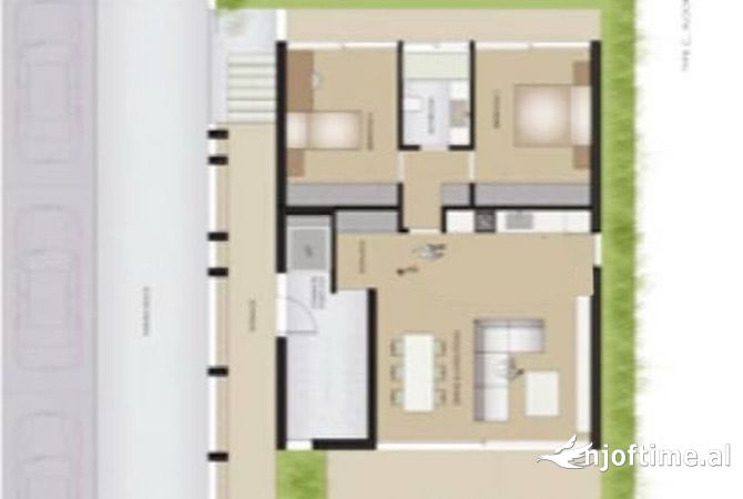Shtepi ne shitje 2+1 ne Tirane - 235,000 Euro