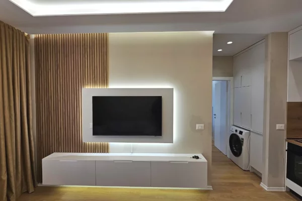 Shtepi me qera Apartament ne Tirane, 1+1, Mobilimi E mobiluar, Pagesa 600  Euro.