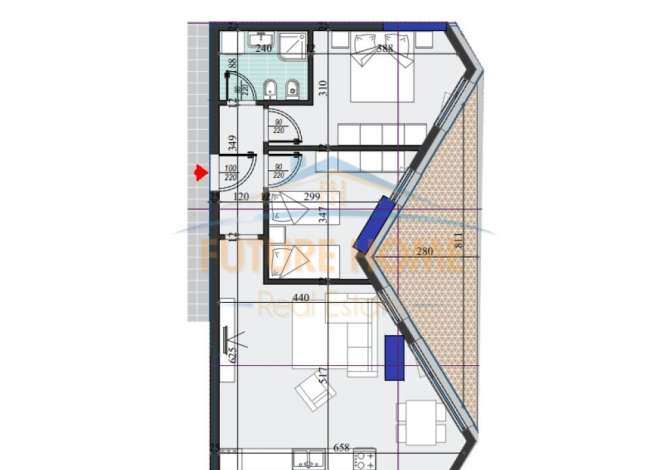 Shtepi ne shitje 2+1 ne Tirane - 148,800 Euro