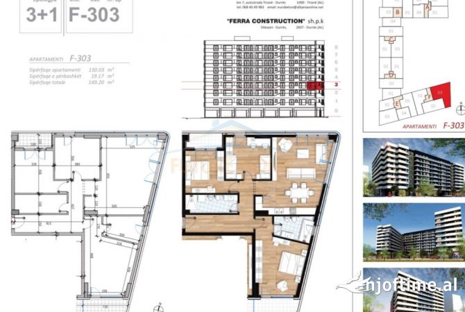 Shtepi ne shitje 3+1 ne Tirane - 223,490 Euro