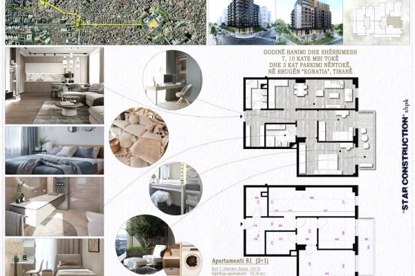 Shtepi ne shitje 2+1 ne Tirane - 200,000 Euro